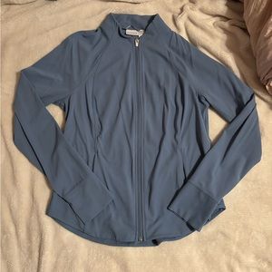 Athleta Salutation Jacket, Large, Blue